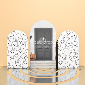 Decorações de arco de casamento de design de Halloween